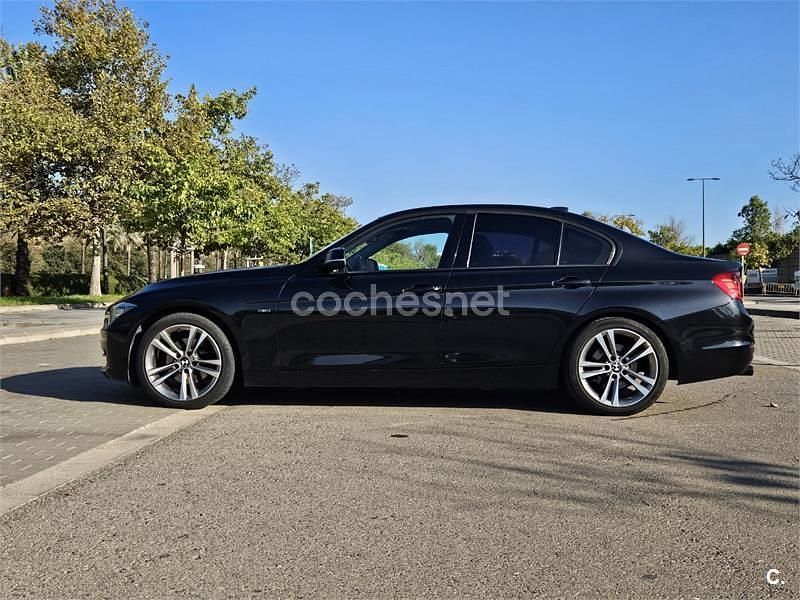 Usado BMW 320 Efficient Dynamics 163 CV (119 kW) 2012 Negro Berlina