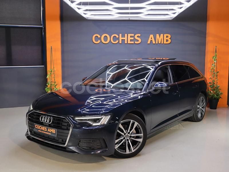 Azul Usado 2019 Audi A6 Ambiente Familiar | 30.950 € (Un poco caro) - Imagen 1/3