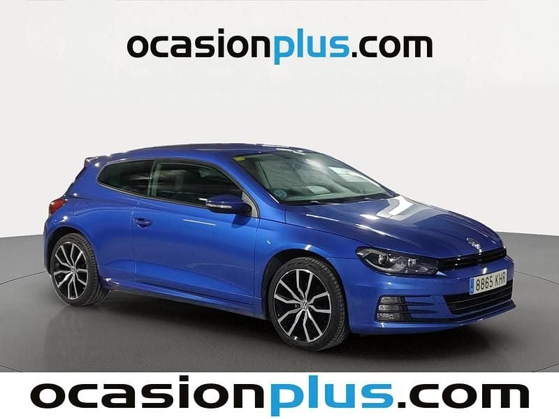 Usado VW Scirocco R-line 125 CV (91 kW) 2018 Azul Coupe