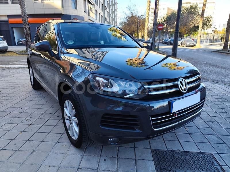 Marrón Usado 2013 VW Touareg Terrain Tech SUV | 14.999 € (Super precio) - Imagen 1/4