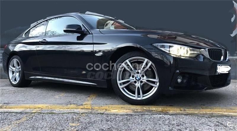 Usado BMW 420 190 CV (139 kW) 2017 Negro Coupe