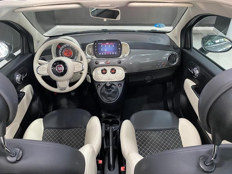 Usado Fiat 500C Dolcevita 71 CV (52 kW) 2021 Gris Descapotable