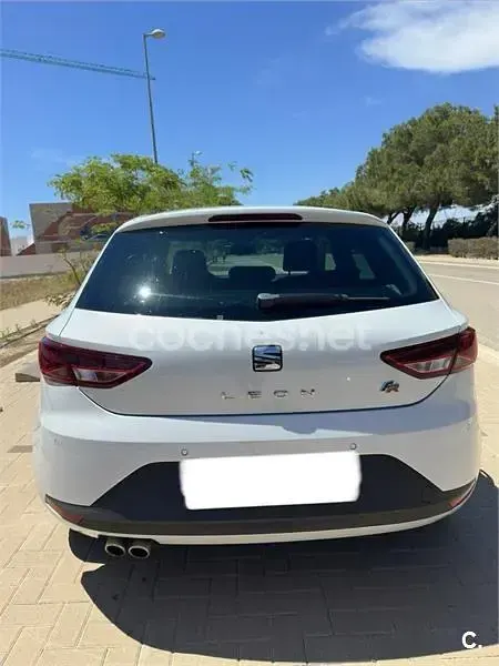 Usado Seat Leon FR 184 CV (135 kW) 2014 Blanco Berlina