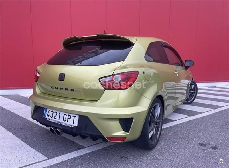 Usado Seat Ibiza SC CUPRA 180 CV (132 kW) 2009 Amarillo Utilitario