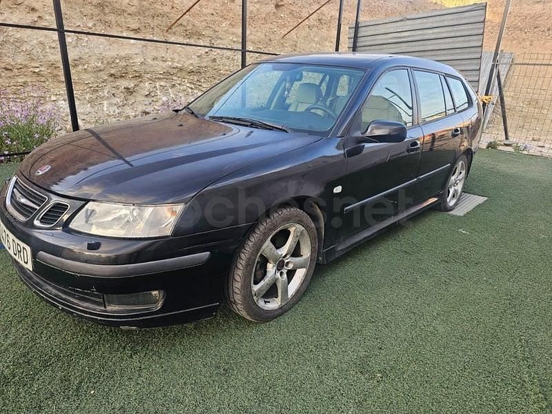 Usado Saab 9-3 Vector 150 CV (110 kW) 2006 Negro Utilitario