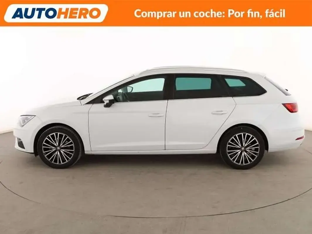 Usado Seat Leon XCELLENCE 150 CV (110 kW) 2018 Blanco Familiar