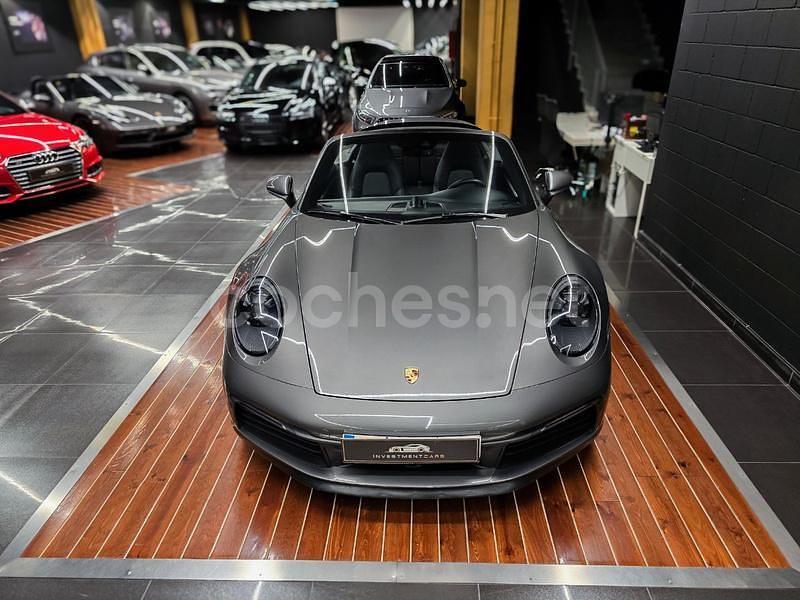 Usado Porsche 911 Carrera 4S Cabriolet 450 CV (330 kW) 2021 Gris / plata Descapotable