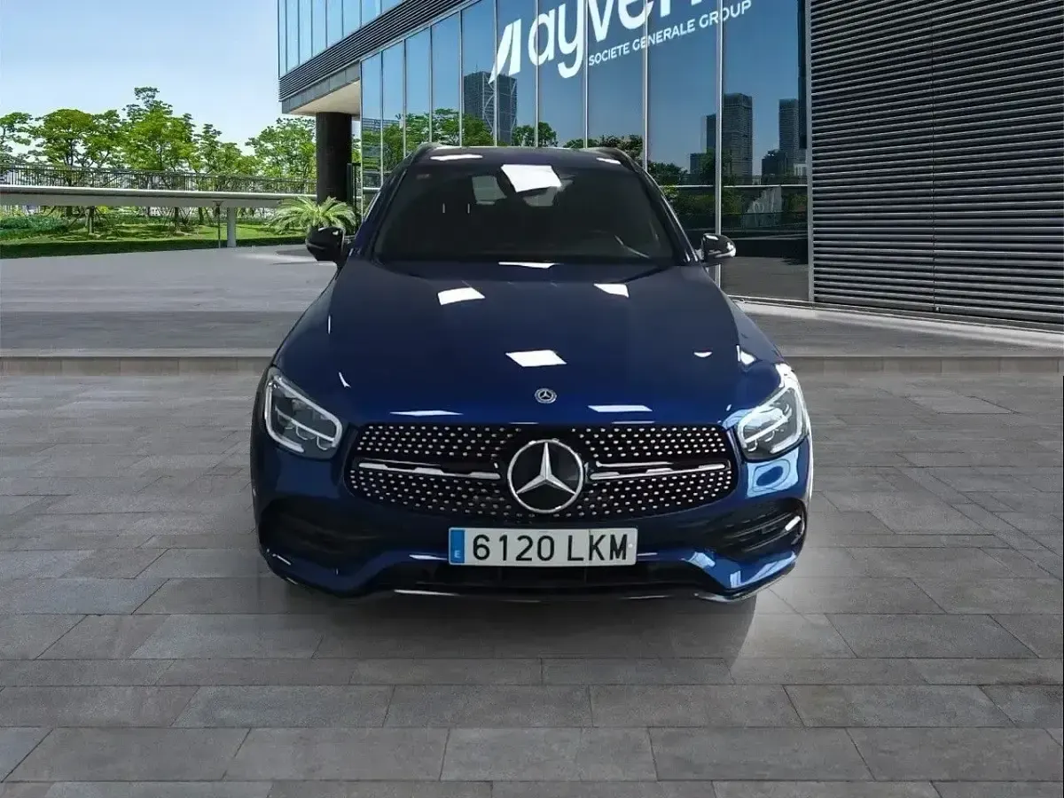 Käytetty Mercedes GLC200 163 HP (119 kW) 2020 Sininen Katumaasturi