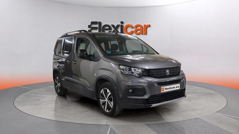 Usado Peugeot Rifter GT 131 CV (96 kW) 2021 Gris Monovolumen