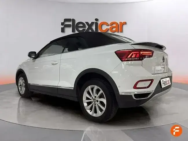 Usado VW T-Roc Cabriolet Style 110 CV (80 kW) 2022 Blanco Descapotable