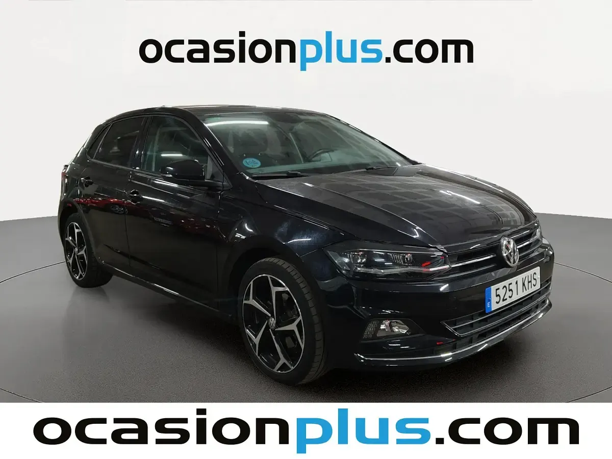 Usado VW Polo Sportline 116 CV (85 kW) 2018 Negro Utilitario