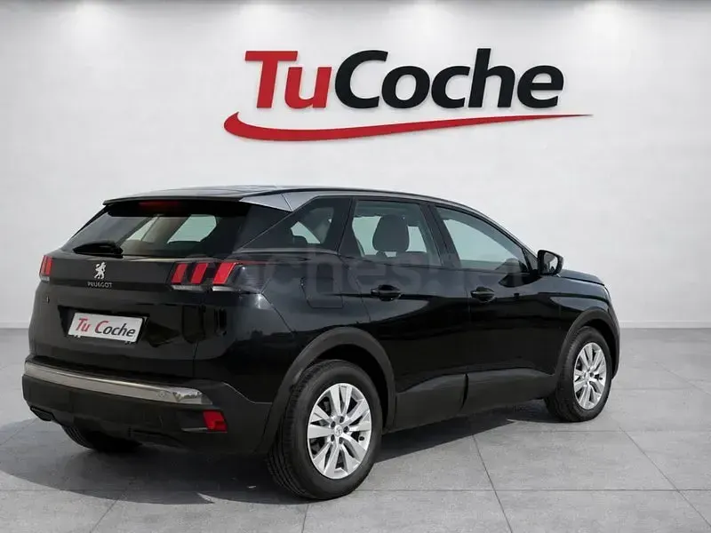 Käytetty Peugeot 3008 Allure 130 HP (95 kW) 2019 Musta Katumaasturi