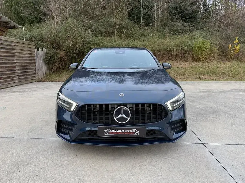 Usado Mercedes A35 AMG 306 CV (225 kW) 2020 Azul Berlina