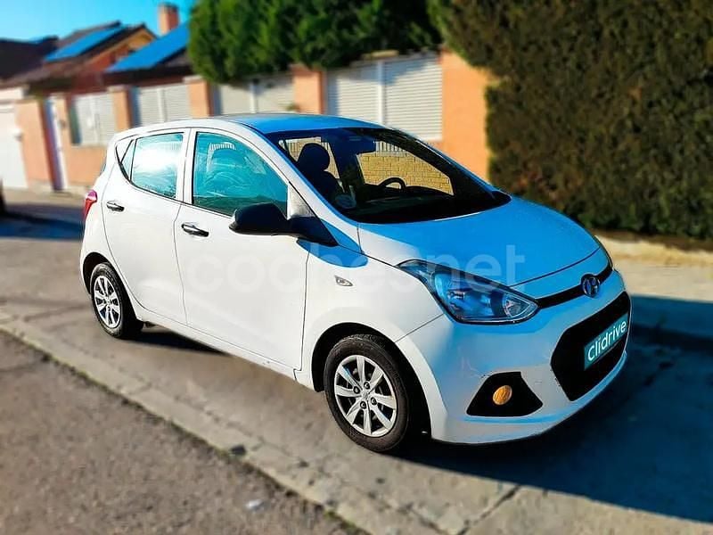 Usado Hyundai i10 66 CV (48 kW) 2016 Blanco Utilitario