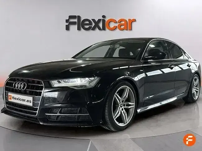 Usado Audi A6 190 CV (139 kW) 2018 Negro Berlina