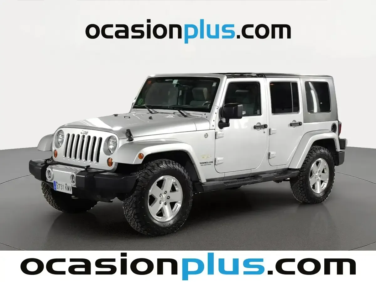 Usado Jeep Wrangler Sahara 199 CV (146 kW) 2016 Gris SUV