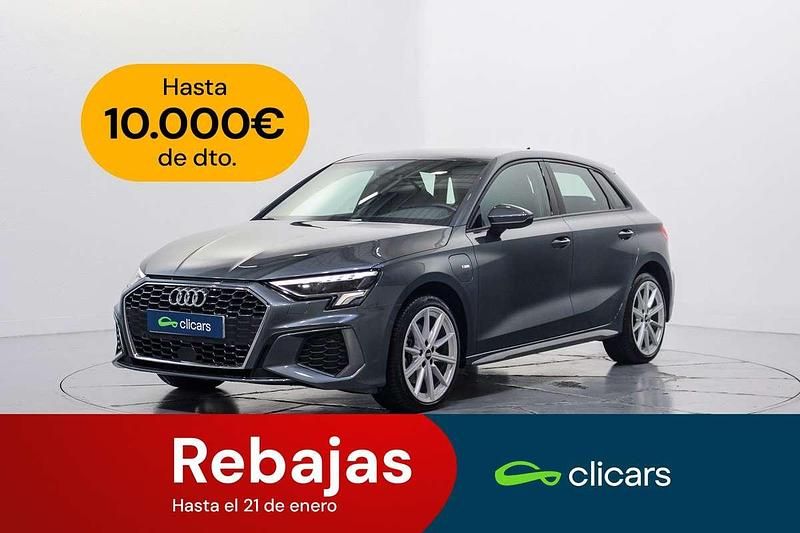 Gris Usado 2021 Audi A3 Sportback e-tron Advanced Utilitario | 24.090 € (Buen precio) - Imagen 1/4