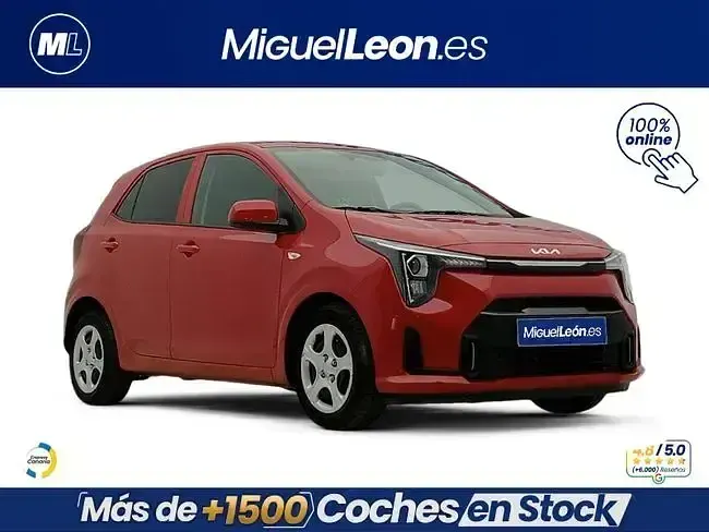 Usado Kia Picanto 67 CV (49 kW) 2025 Rojo Utilitario