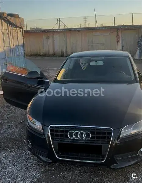 Usado Audi A5 170 CV (125 kW) 2008 Negro Coupe