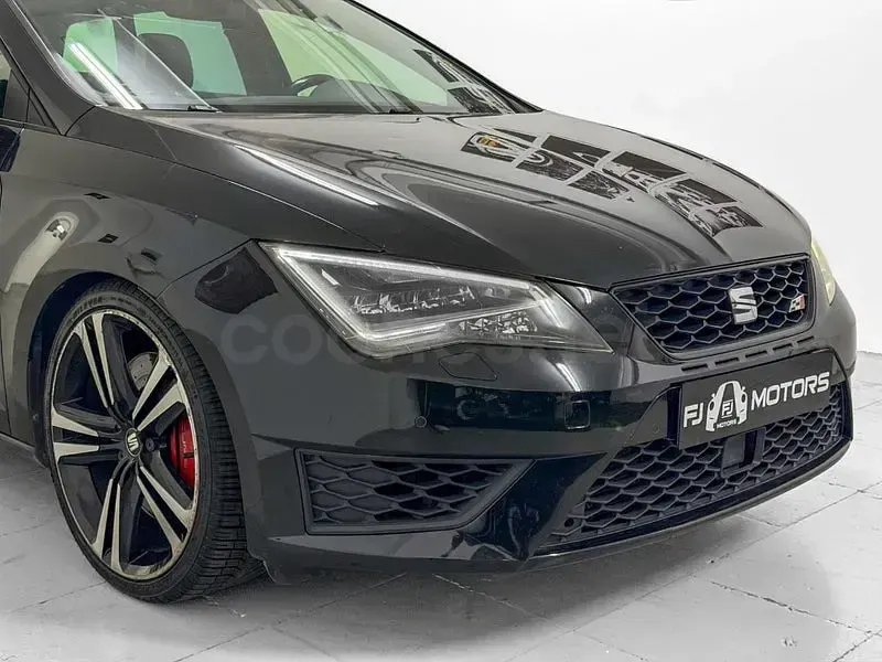 Usado Seat Leon CUPRA 290 CV (213 kW) 2016 Negro Familiar