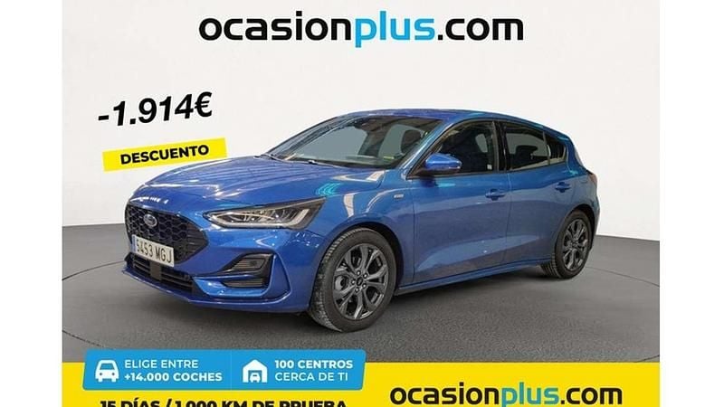 Azul Usado 2023 Ford Focus ST-Line Utilitario | 14.934 € (Buen precio) - Imagen 1/4