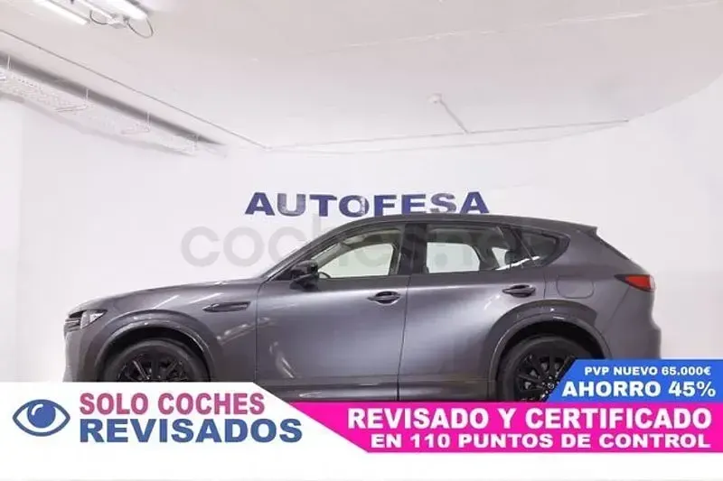 Usado Mazda CX-60 Homura-Line 200 CV (147 kW) 2024 Gris / plata SUV