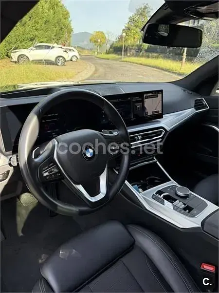 Usado BMW 320e Shadowline 190 CV (139 kW) 2022 Negro Familiar