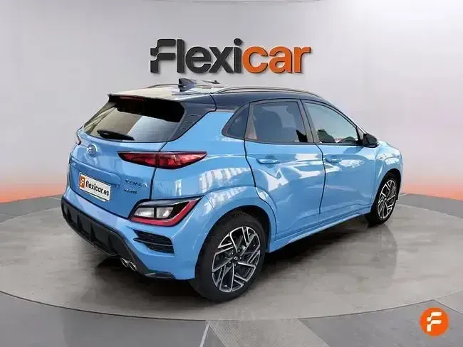Usado Hyundai Kona N Line 120 CV (88 kW) 2021 Azul SUV