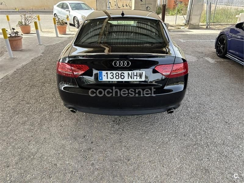 Usado Audi A5 190 CV (139 kW) 2011 Negro Coupe