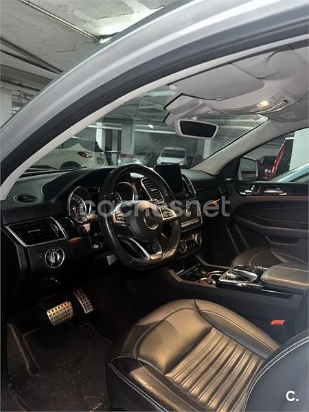 Usado Mercedes GLE350 258 CV (189 kW) 2018 Gris / plata Coupe