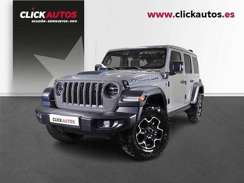 Gris Usado 2022 Jeep Wrangler Rubicon SUV | 61.900 € (Buen precio) - Imagen 1/4
