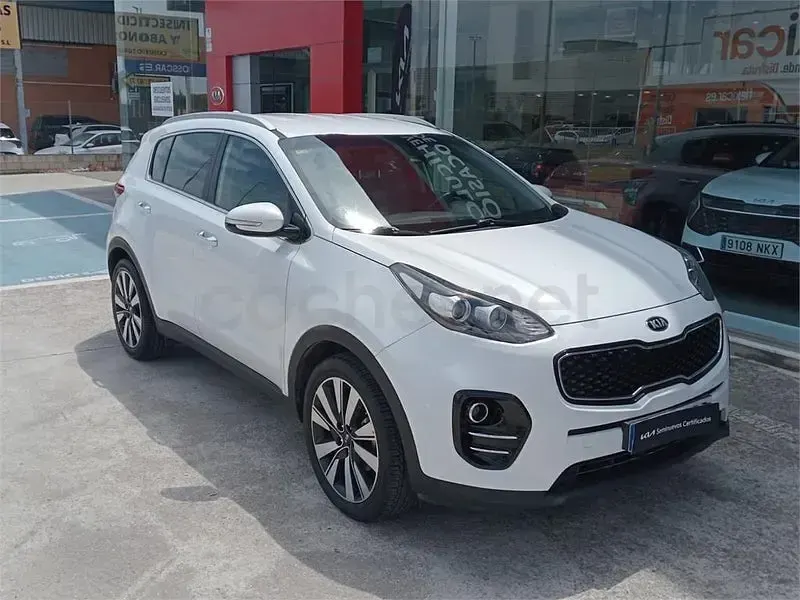 Usado Kia Sportage 115 CV (84 kW) 2018 Blanco SUV