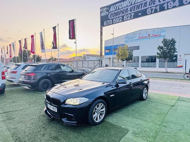 Usado BMW 520 Efficient Dynamics 184 CV (135 kW) 2011 Negro Berlina
