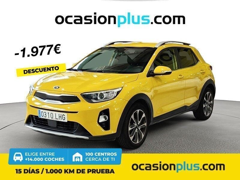 Amarillo Usado 2020 Kia Stonic SUV | 17.900 € (Precio justo) - Imagen 1/4