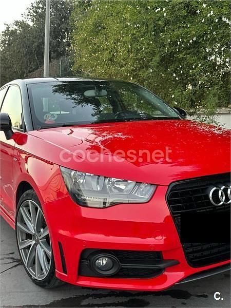 Rojo Usado 2013 Audi A1 Sportback S-Line Utilitario | 11.500 € (Buen precio) - Imagen 1/4
