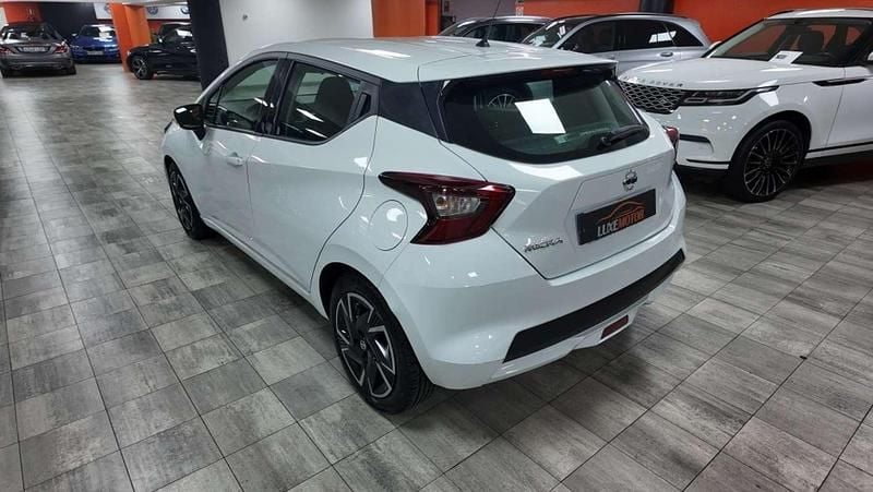 Usado Nissan Micra Acenta 92 CV (67 kW) 2021 Blanco Utilitario