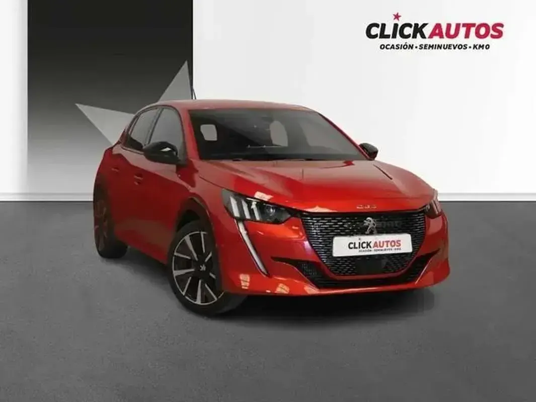 Usado Peugeot 208 GT 101 CV (74 kW) 2021 Rojo Utilitario
