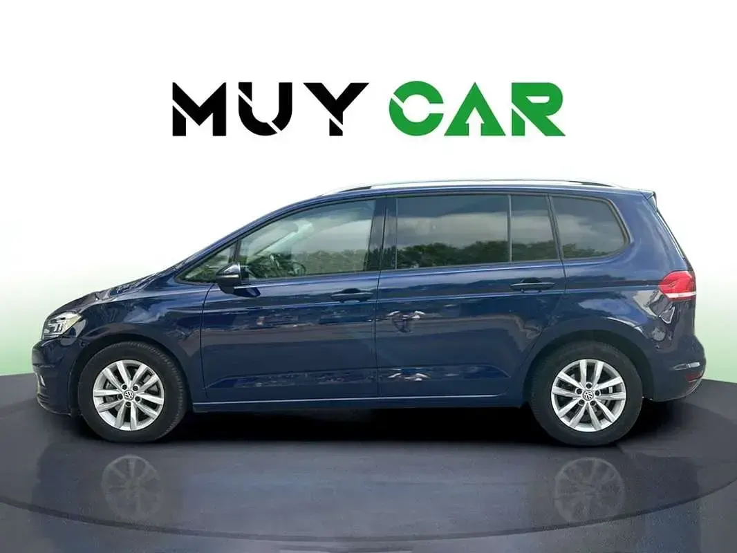 Usado VW Touran Advance 116 CV (85 kW) 2018 Azul Monovolumen