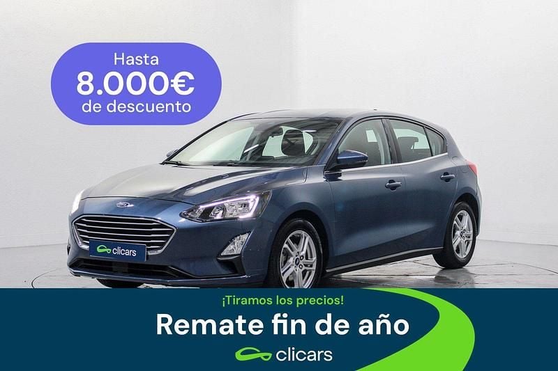 Azul Usado 2020 Ford Focus Trend+ Berlina | 14.590 € (Buen precio) - Imagen 1/4