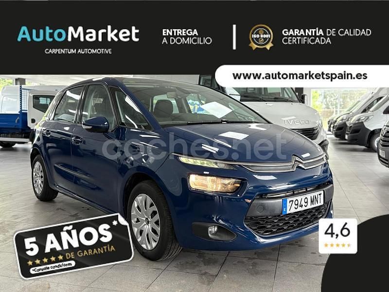 Azul Usado 2018 Citroën C4 Picasso Live Monovolumen | 10.900 € (Un poco caro) - Imagen 1/4
