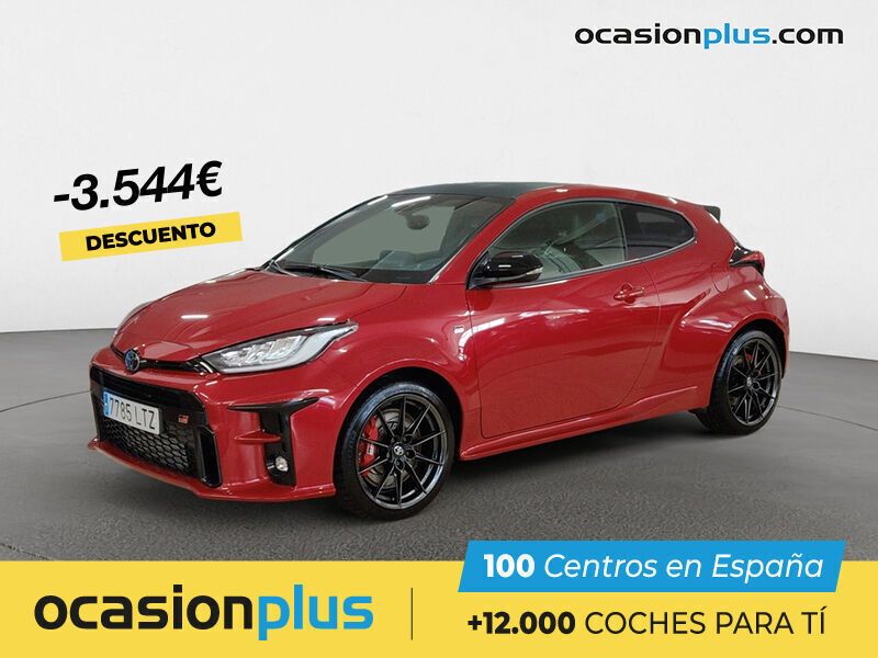 Rojo Usado 2021 Toyota Yaris Utilitario | 37.590 € (Un poco caro) - Imagen 1/4