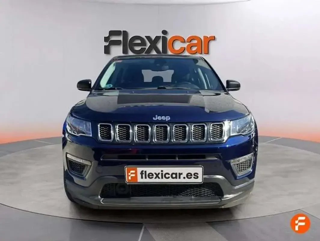 Käytetty Jeep Compass Sport 120 HP (88 kW) 2020 Sininen Katumaasturi