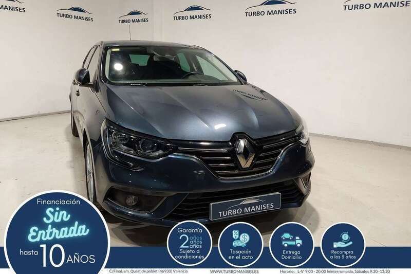 Gris Usado 2020 Renault Mégane IV Zen Berlina | 14.990 € (Precio justo) - Imagen 1/4