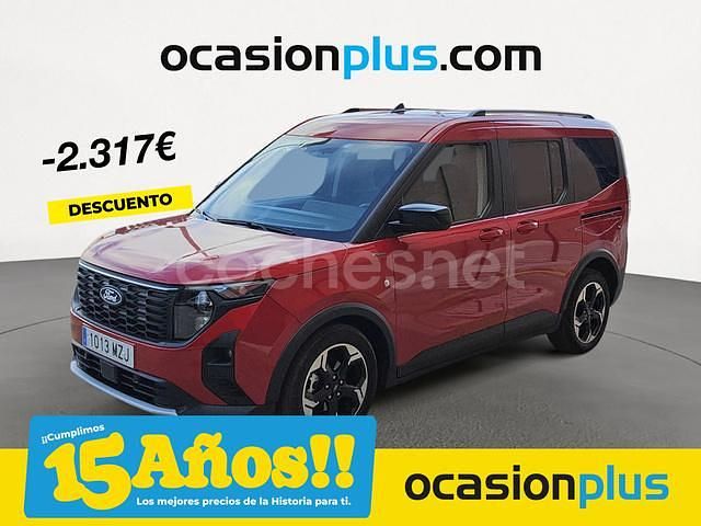 Rojo Usado 2025 Ford Tourneo Courier Active Monovolumen | 25.490 € - Imagen 1/4