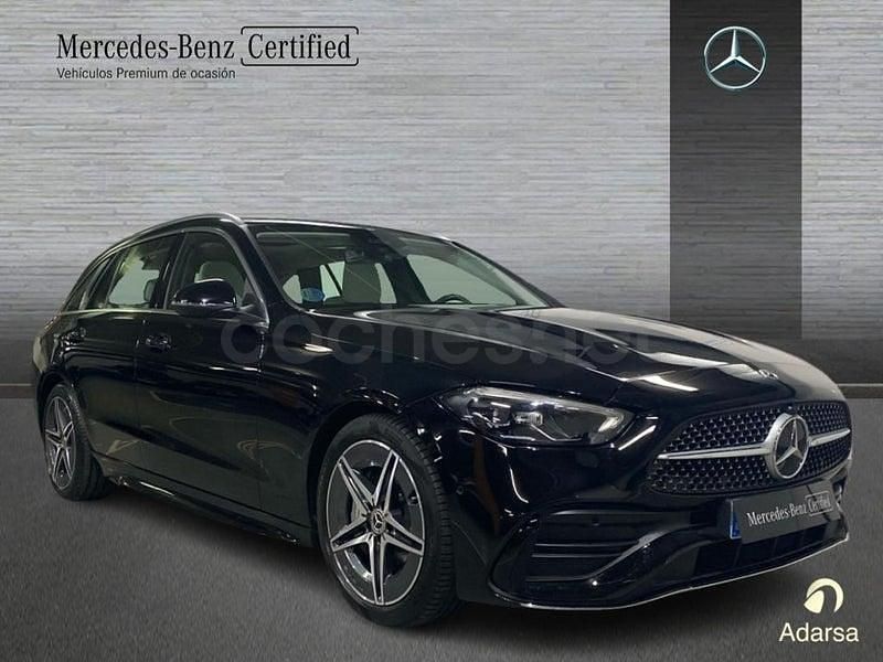 Usado Mercedes C200 163 CV (119 kW) 2024 Negro Familiar