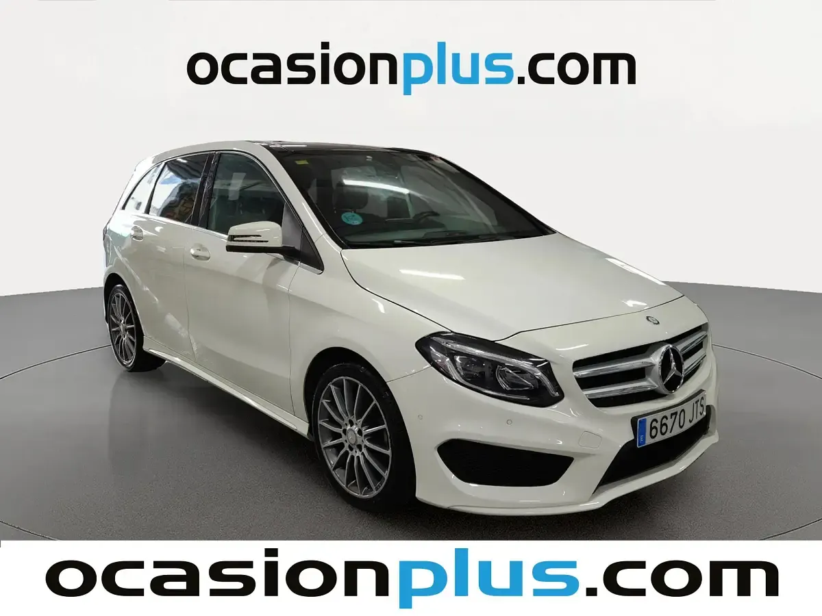 Usado Mercedes B200 AMG 136 CV (100 kW) 2016 Blanco Utilitario