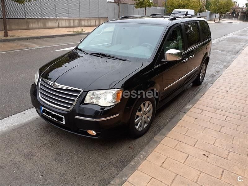 Negro Usado 2010 Chrysler Grand Voyager Limited Monovolumen | 7900 € (Precio justo) - Imagen 1/4
