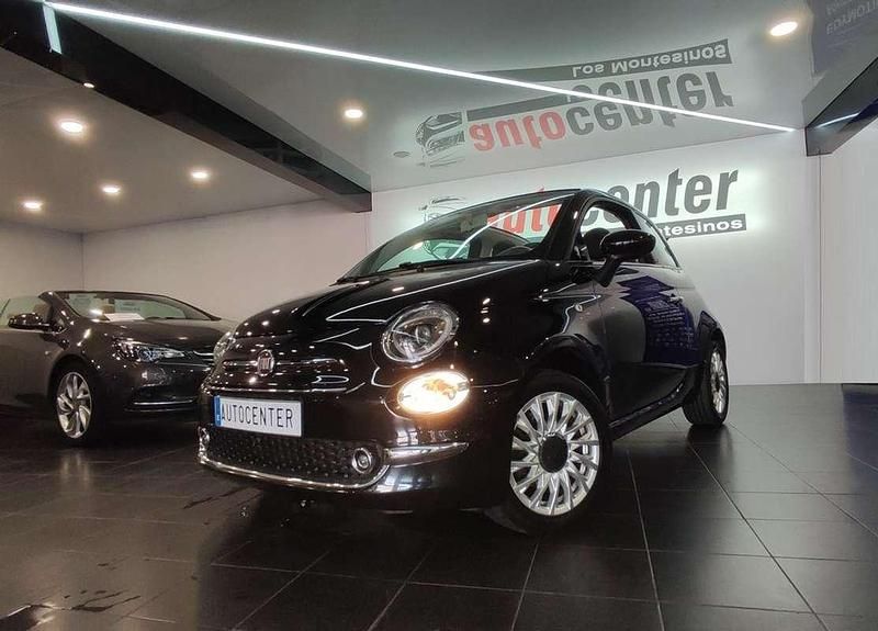 Negro Usado 2019 Fiat 500C Lounge Descapotable | 13.500 € (Caro) - Imagen 1/4