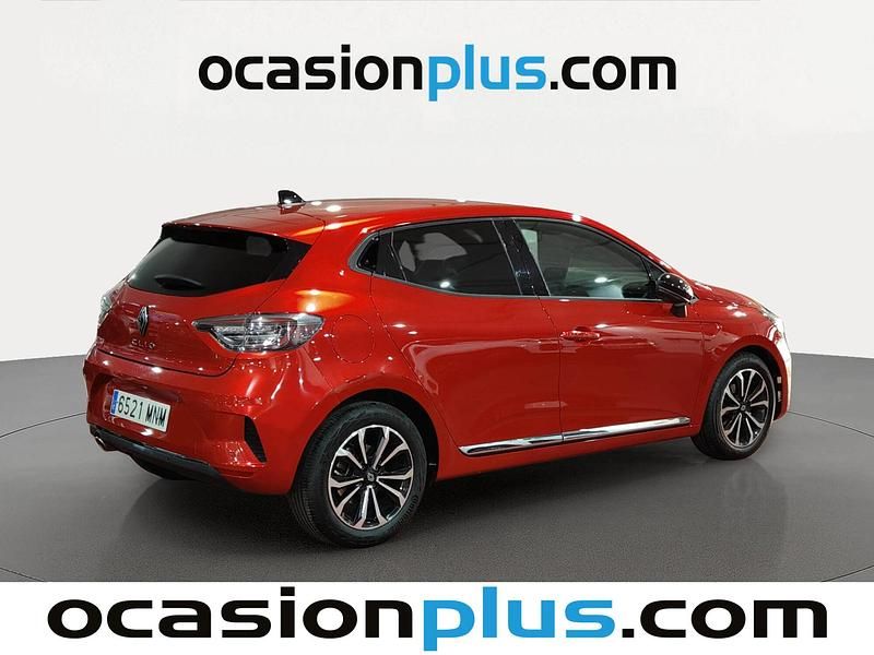 Usado Renault Clio V Techno 90 CV (66 kW) 2024 Rojo Berlina