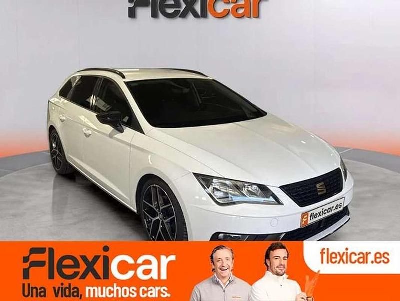 Blanco Usado 2019 Seat Leon ST FR Familiar | 16.190 € (Precio justo) - Imagen 1/4